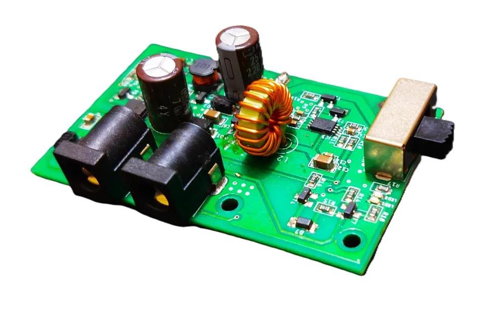 Power electronics PCB reviewed with a DFM checklist