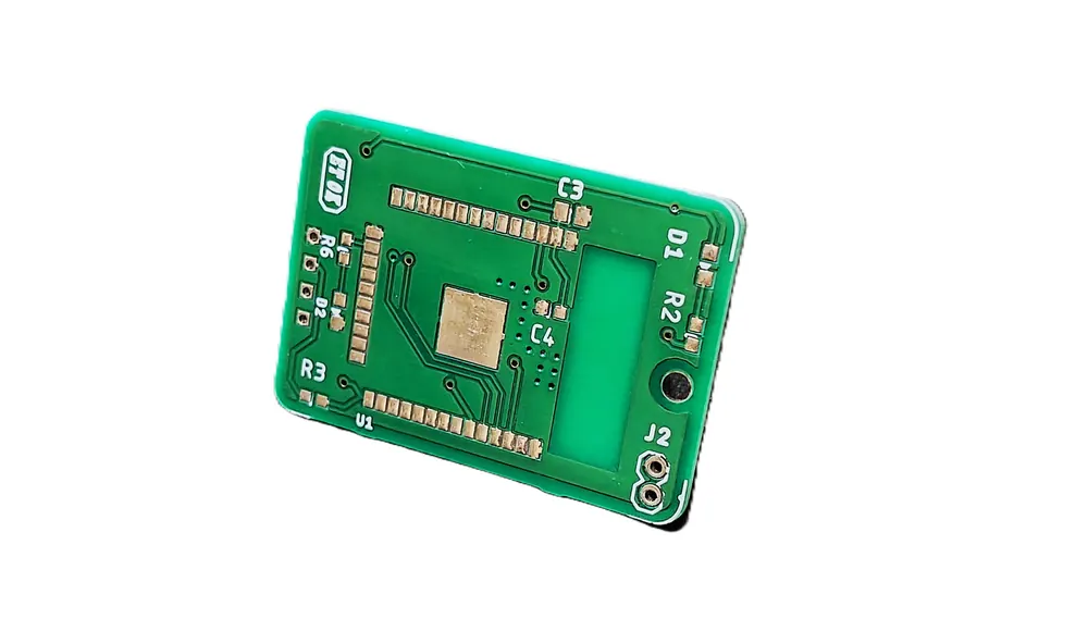 Compact IoT module PCB built by PCBIOT