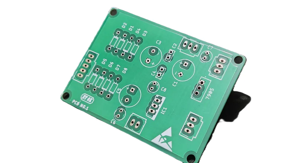 PCB unit prepared for rework, testing and shipping